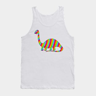 Rainbow Dinosaur Tank Top